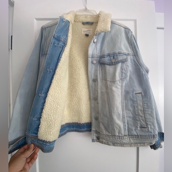 Universal thread lined denim jacket - Picture 4 of 5